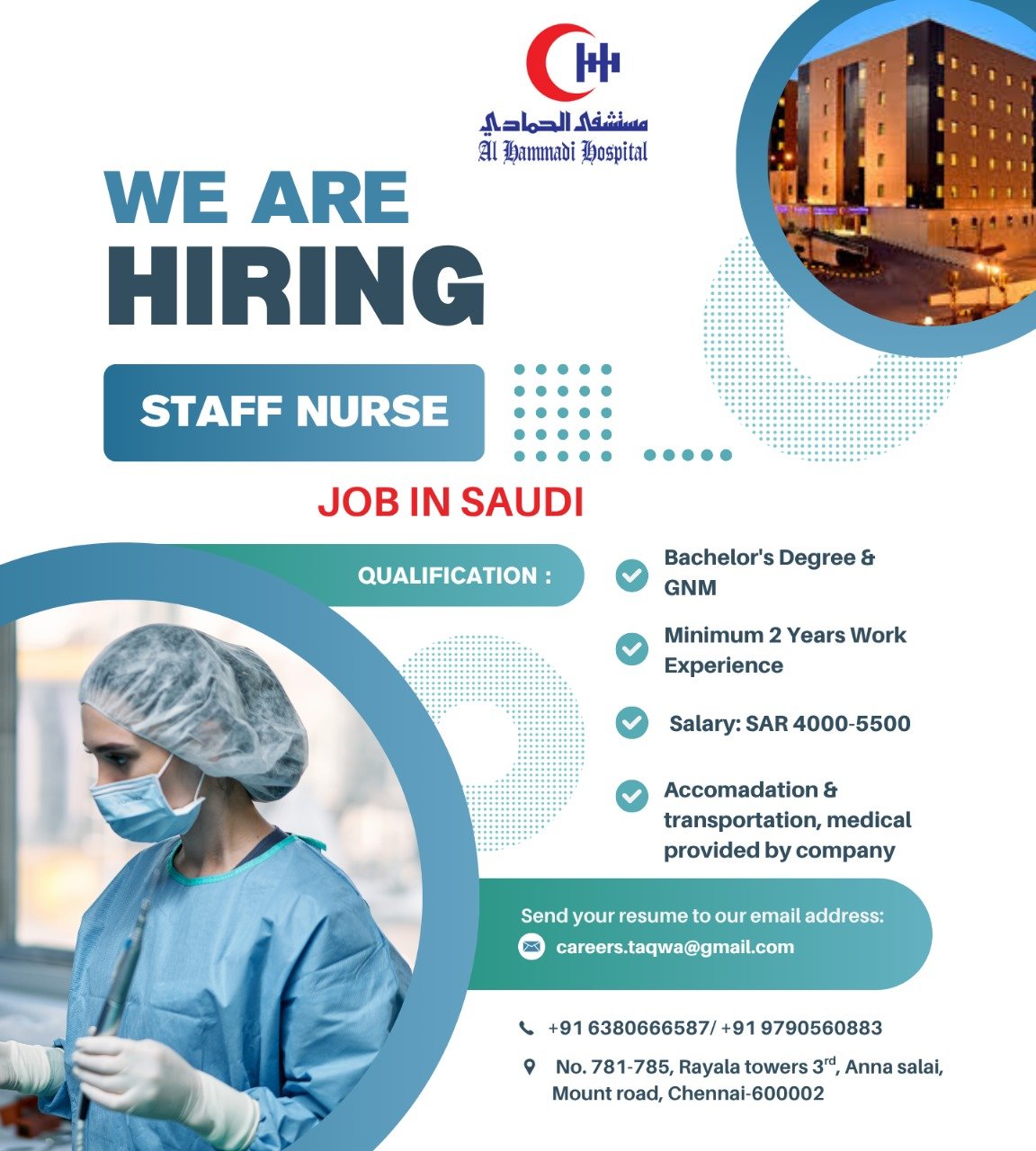 International Nursing Placement Poster